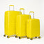 Skybags Skylite Yellow 3-piece luggage set - three sizes