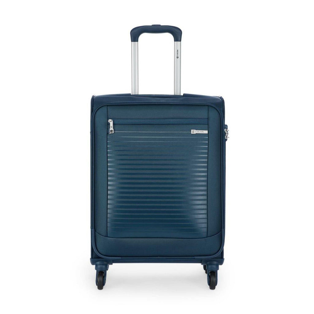 Carlton Wexford 4 Wheel Soft Trolley, Blue Saphire