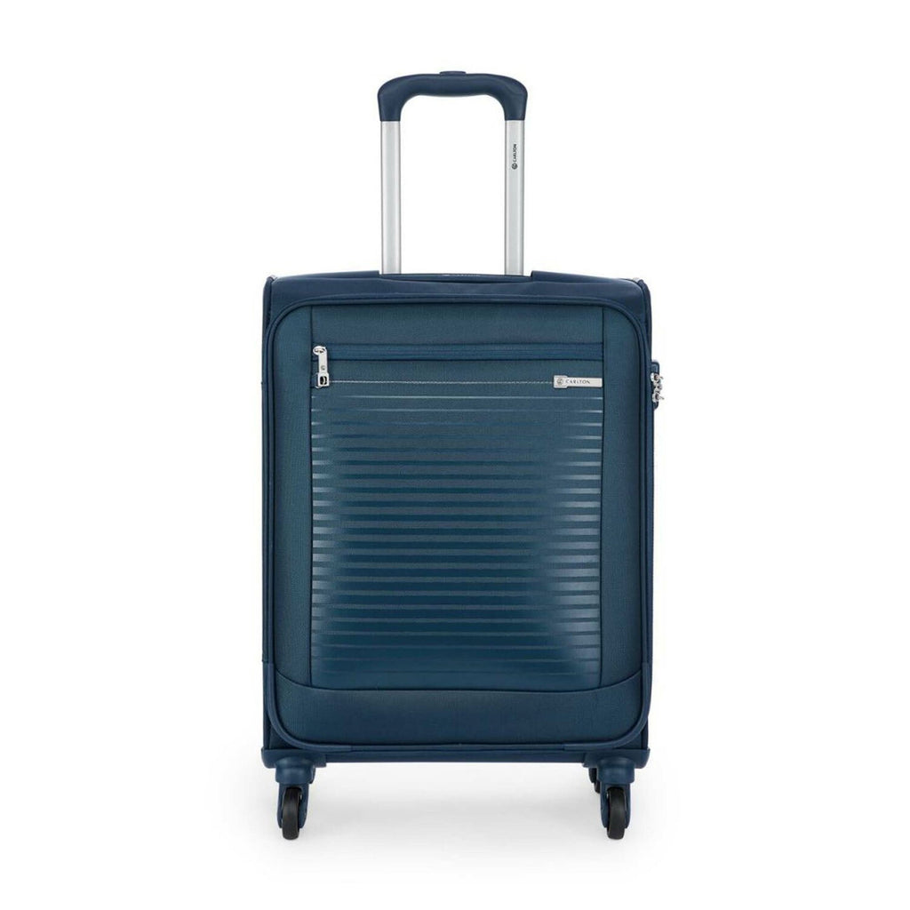 Carlton Wexford 4 Wheel Soft Trolley, Blue Saphire