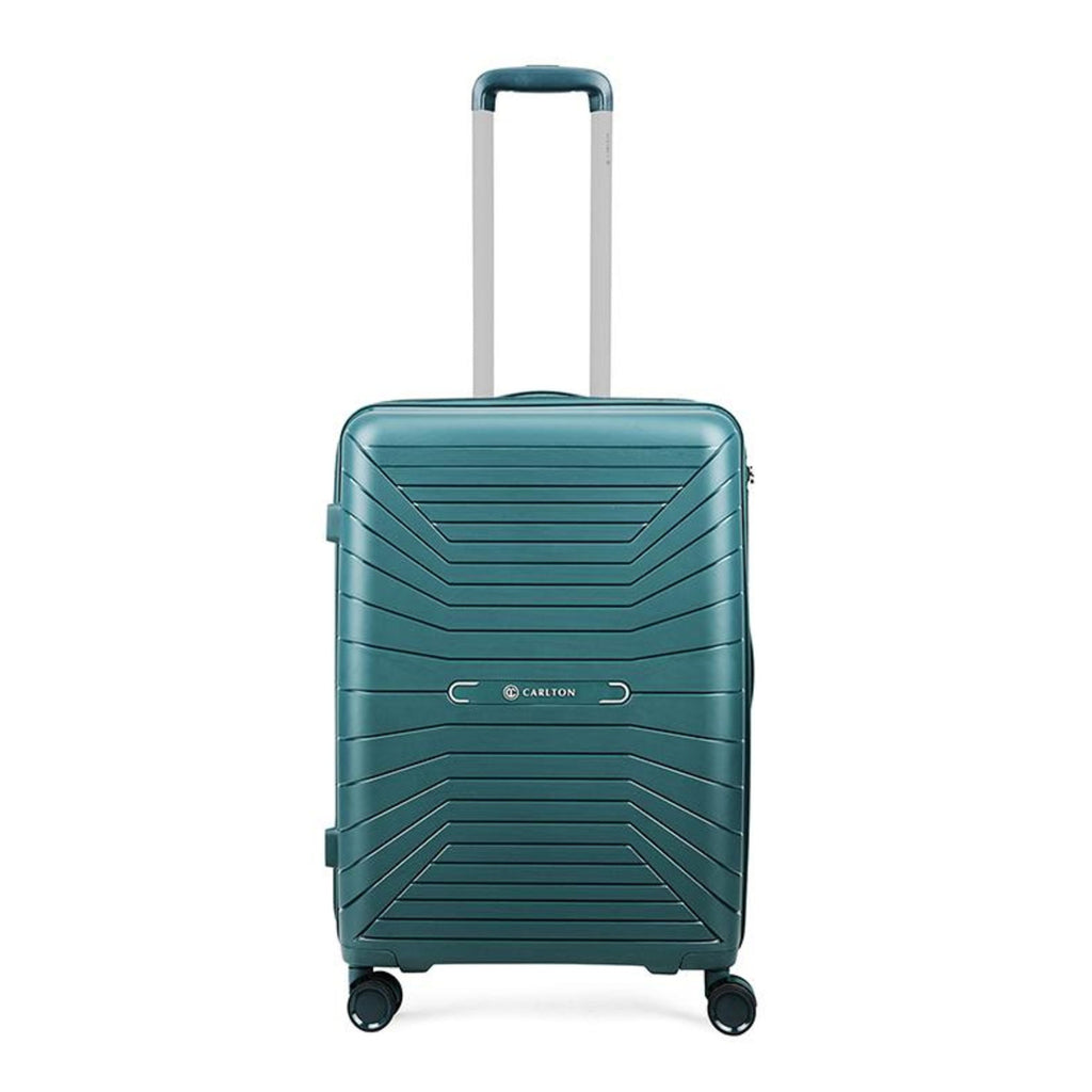 Carlton Carnival Plus 4 Wheel Hard Trolley Green