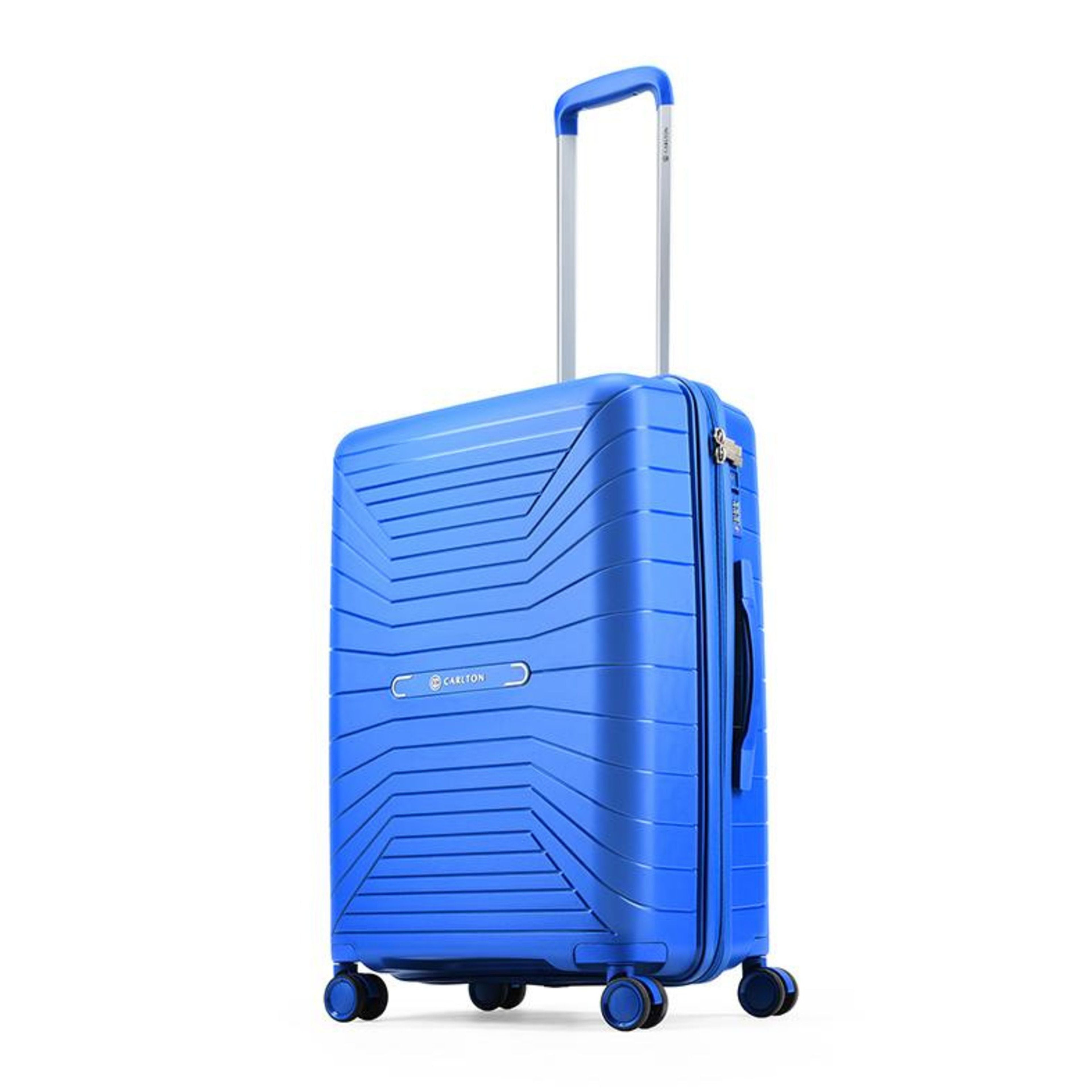 Carlton Carnival Plus 4 Wheel Hard Trolley Blue Secondary image