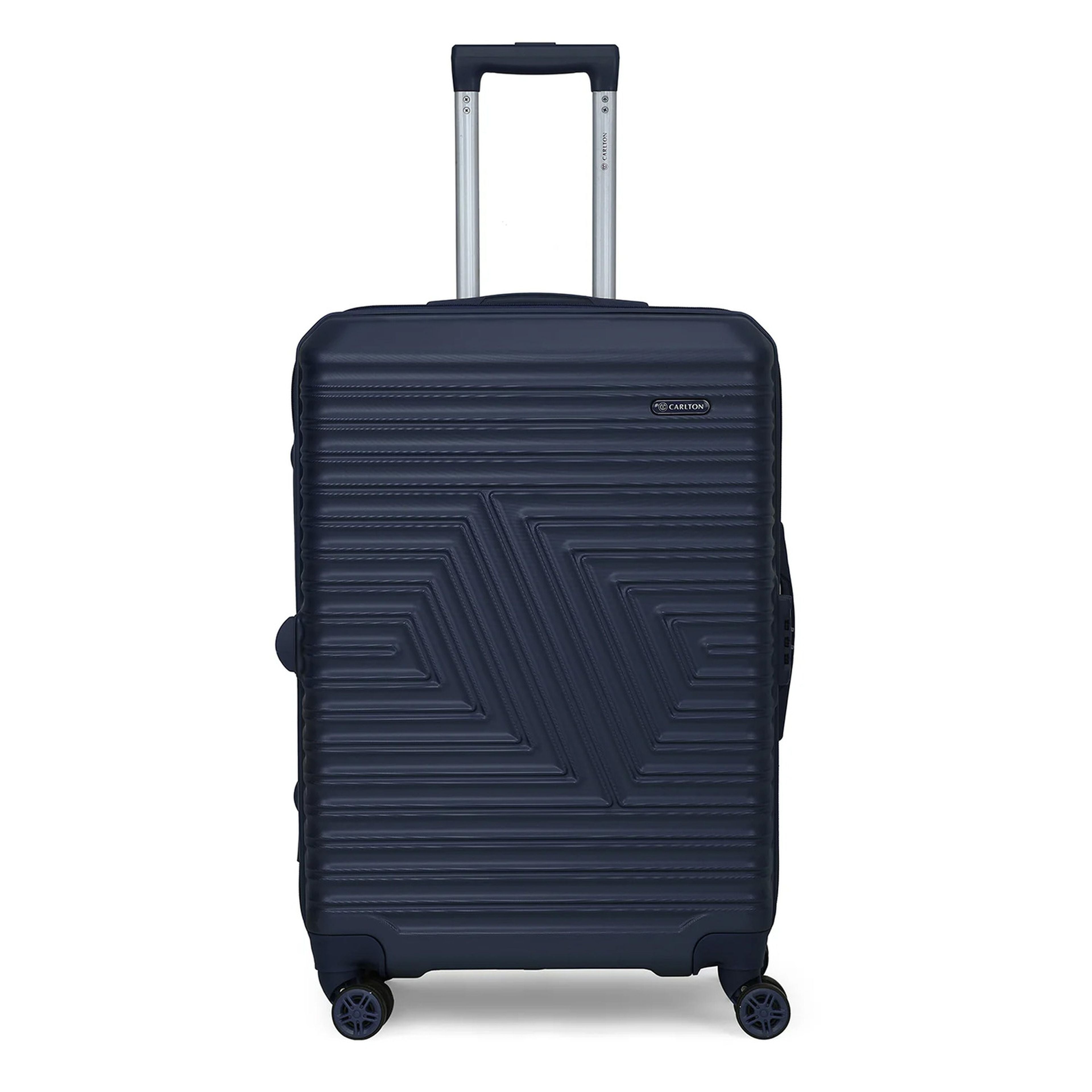 Carlton Crossline 4Wheel Hard Trolley Blue