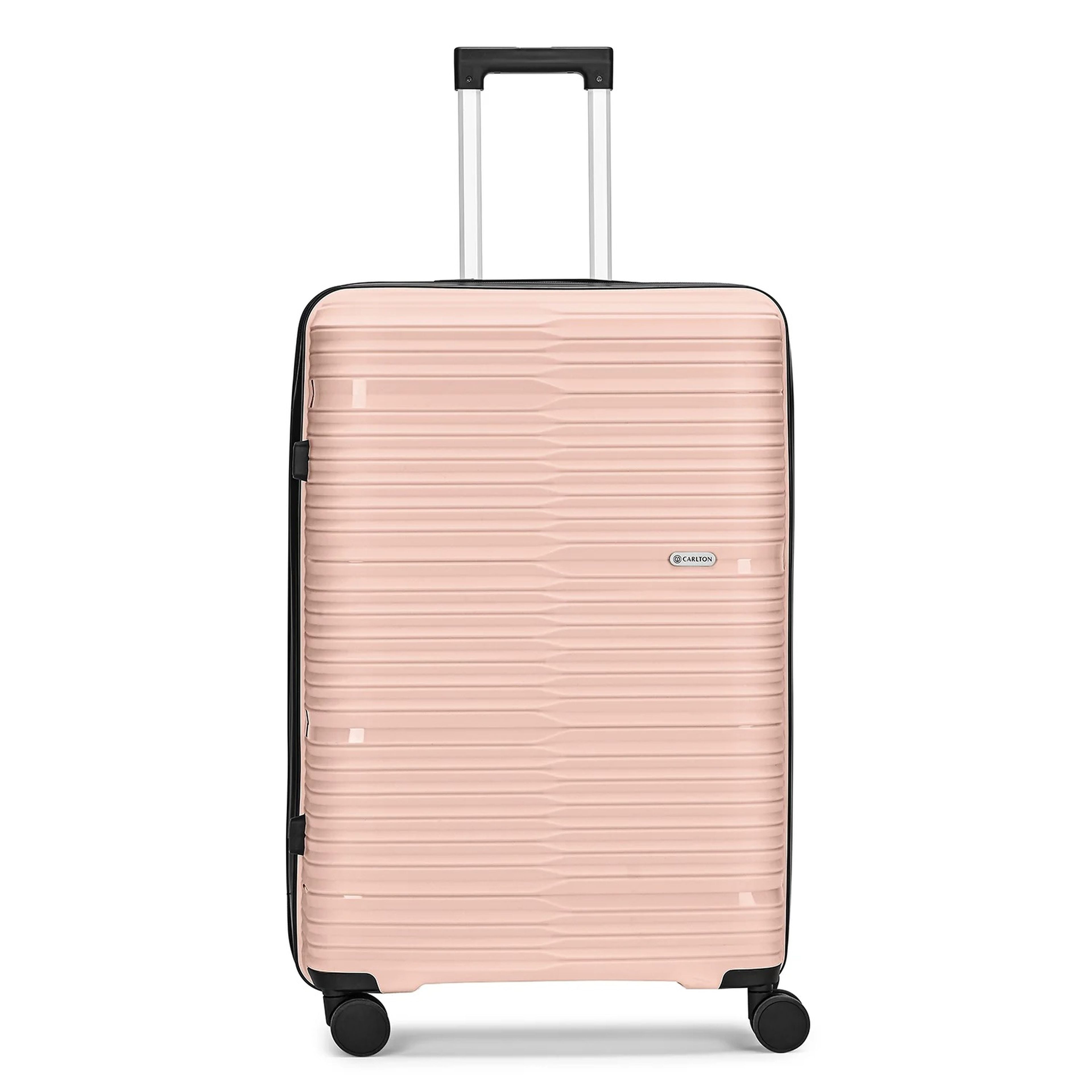 Carlton Alton 4 Wheel Hard Trolley, Pink