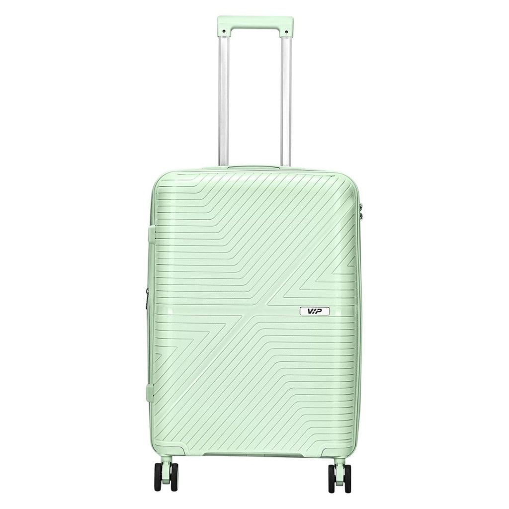 VIP Retreat 4 Wheel Hard Trolley, Light Green
