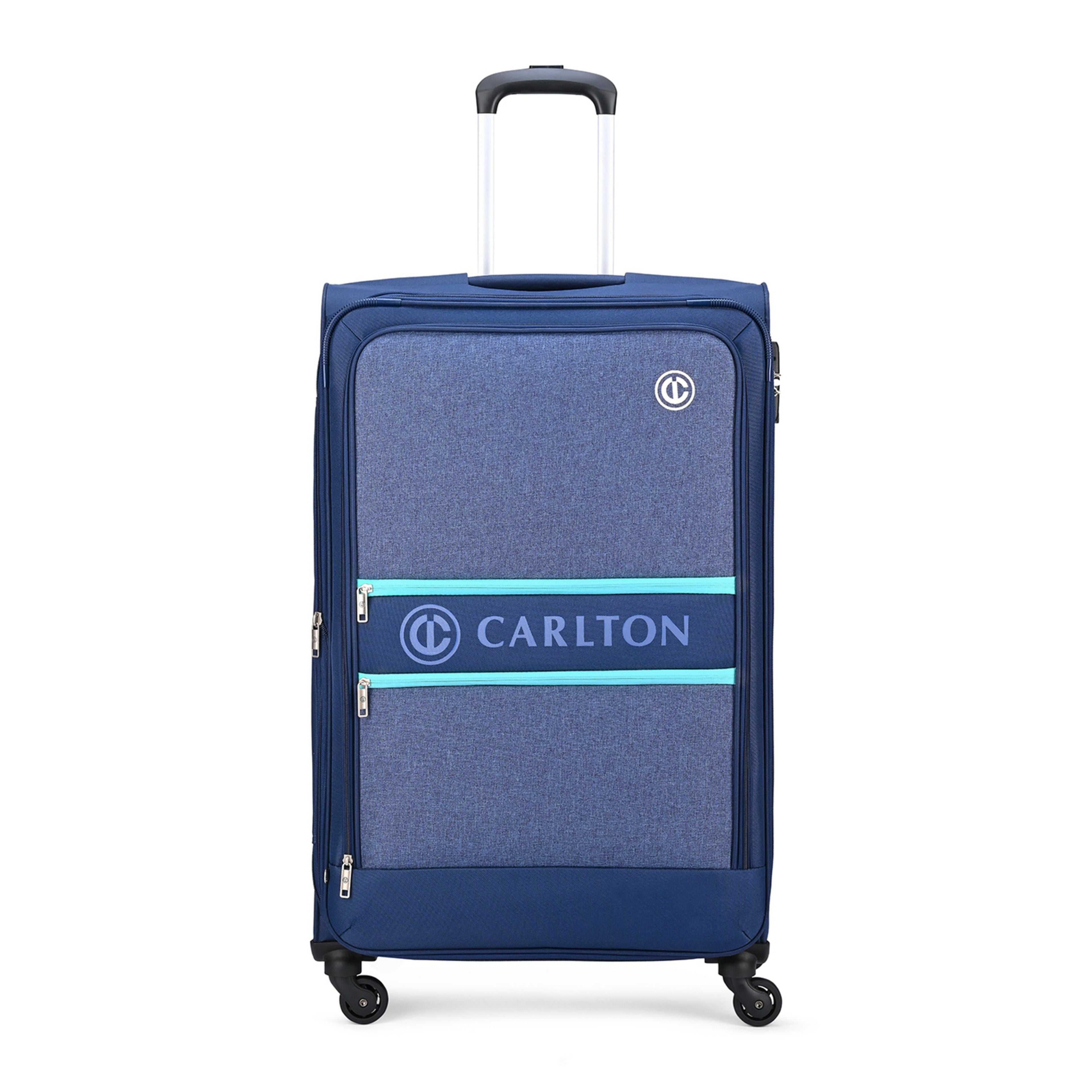 Carlton Apache 4 Wheel Soft Trolley, Blue Main image