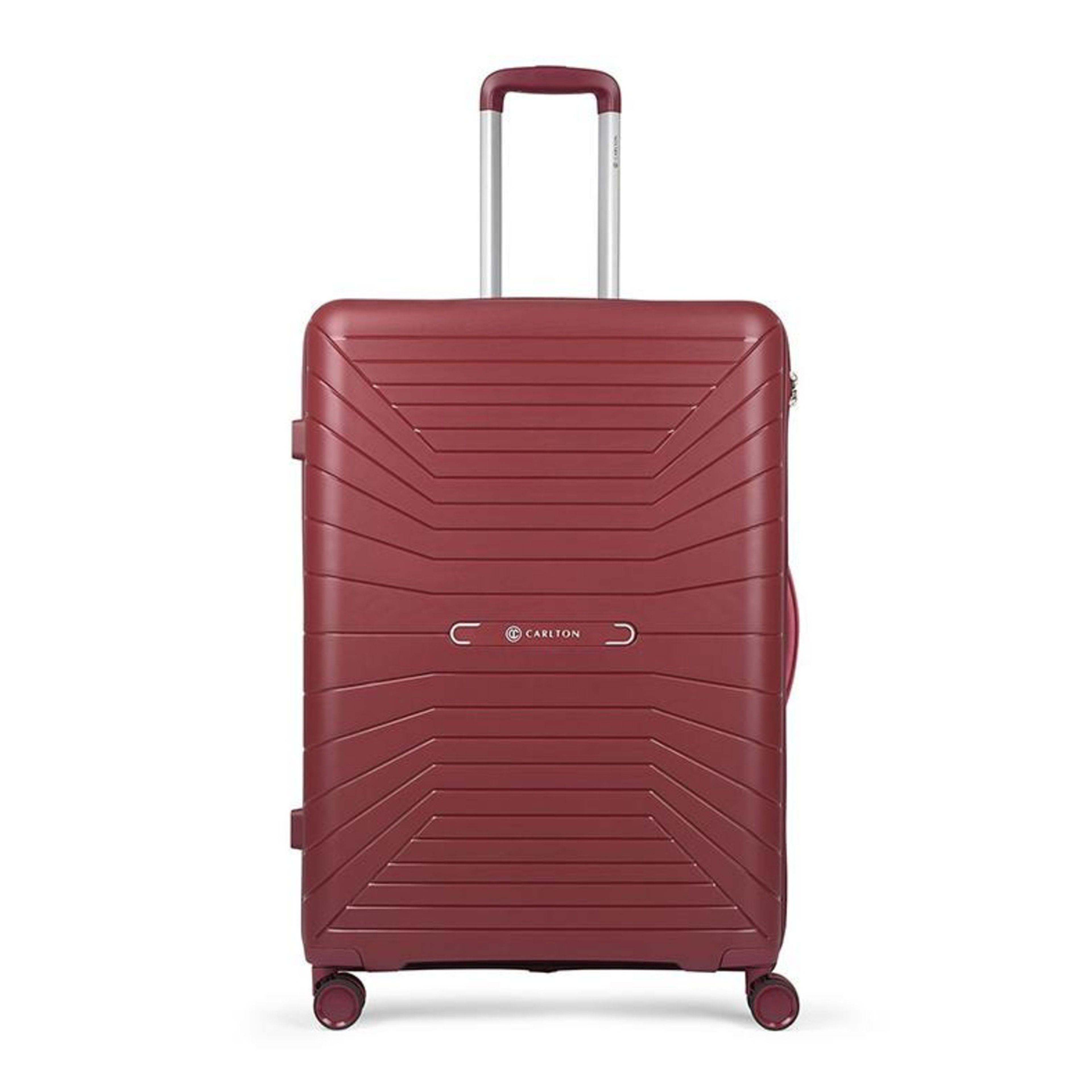 Carlton Carnival Plus 4 Wheel Hard Trolley Maroon Main image