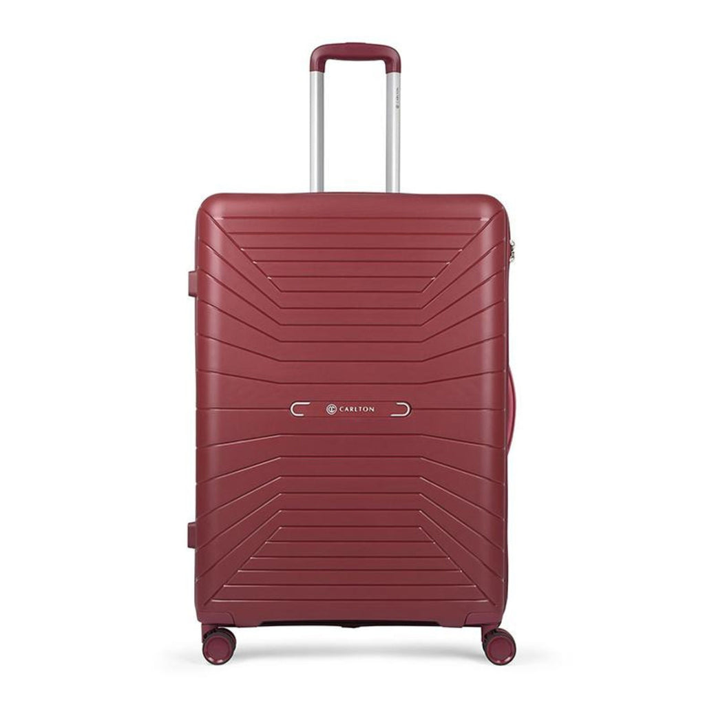 Carlton Carnival Plus 4 Wheel Hard Trolley Maroon