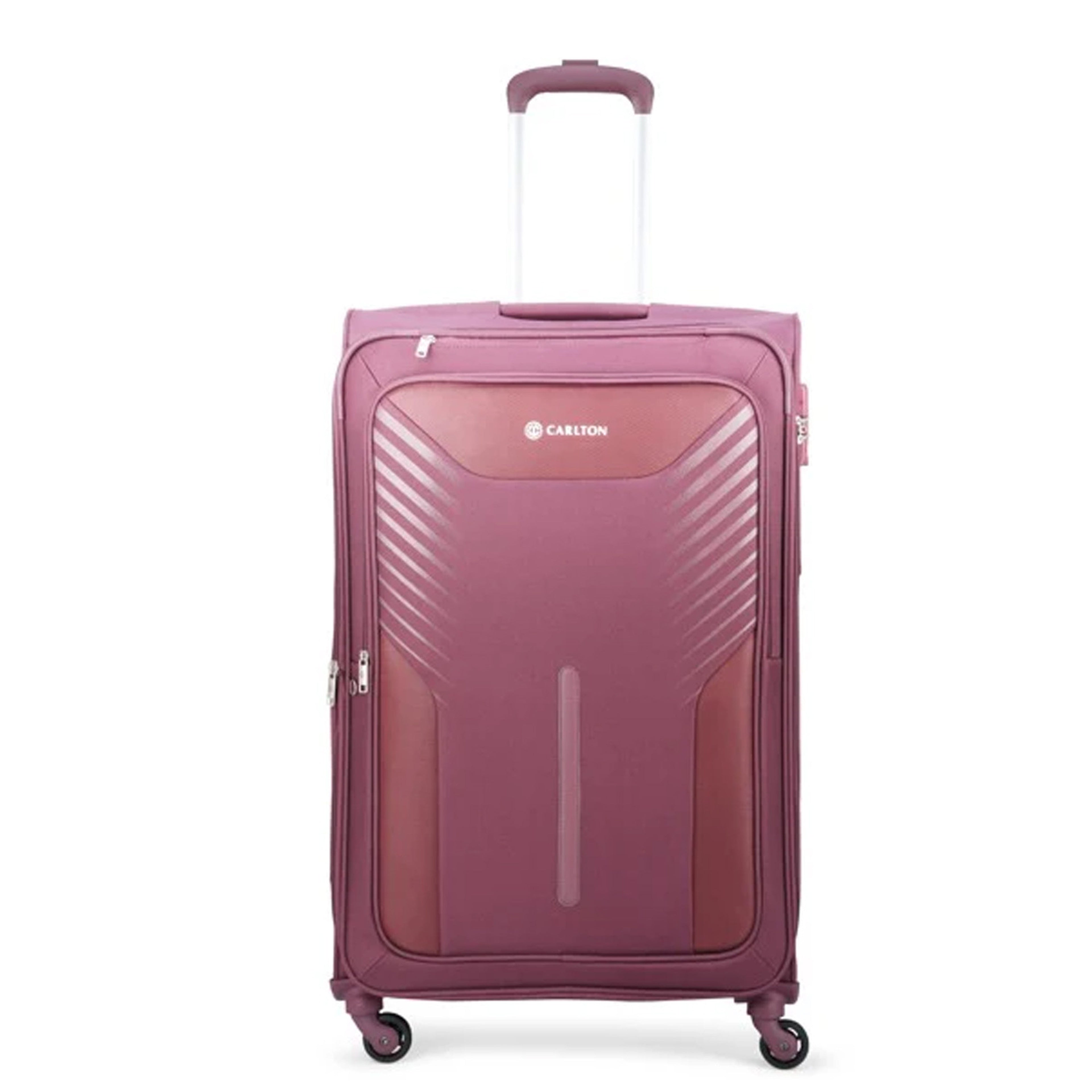 Carlton Mark Plus 4 Wheel Soft Trolley Maroon
