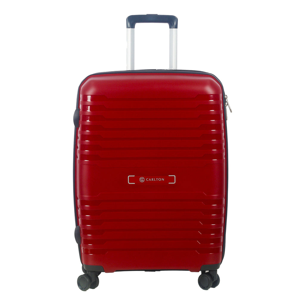 Carlton Harbor Plus 4 Wheel Hard Trolley, Maroon