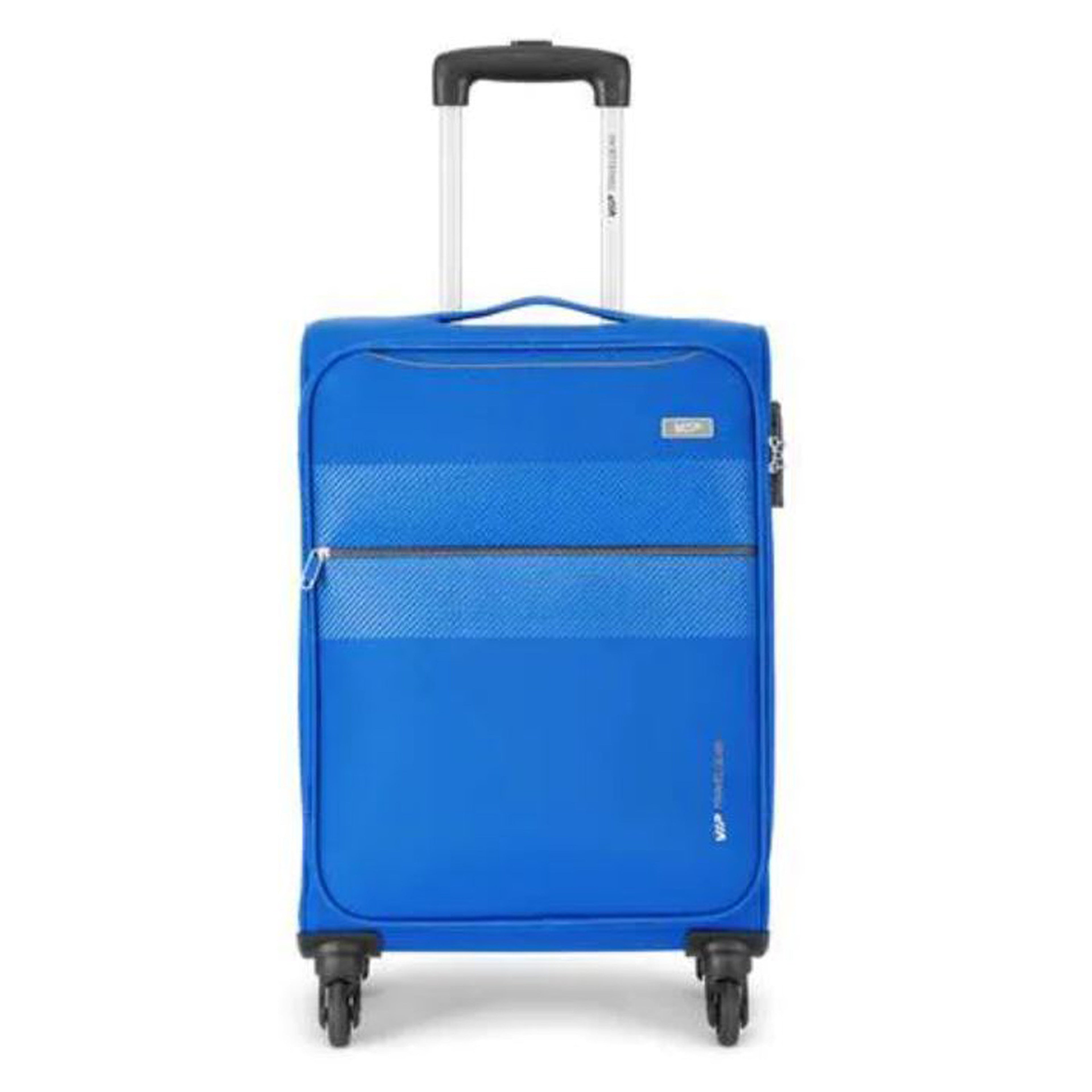 VIP Hi-Lite 4 Wheel Soft Trolley, Blue Secondary image