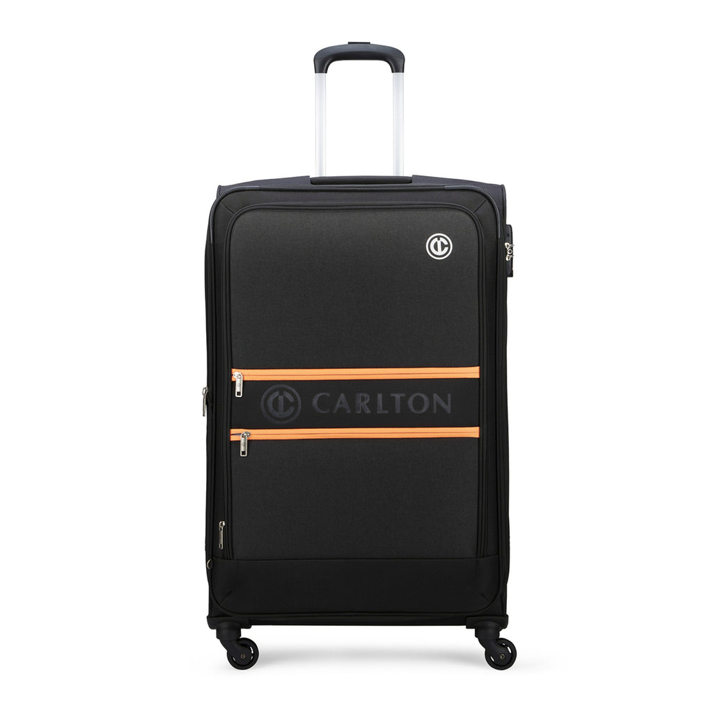 Carlton Apache 4 Wheel Soft Trolley, Black