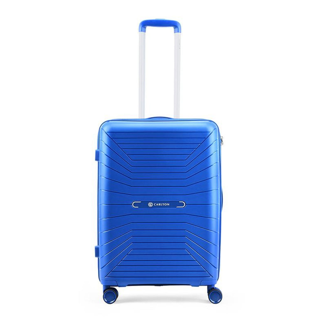 Carlton Carnival Plus 4 Wheel Hard Trolley Blue