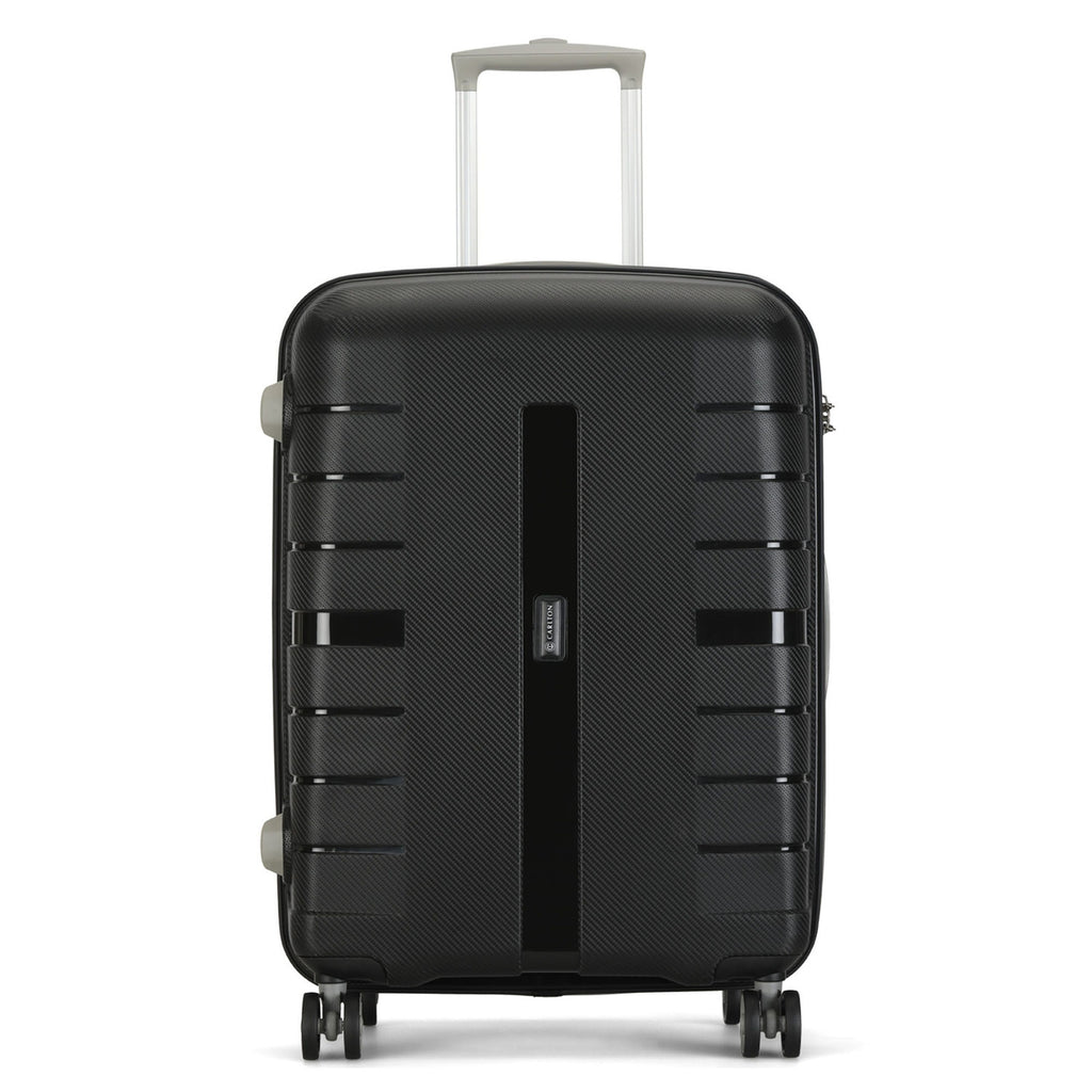 Carlton Voyager 4 Wheel Hard Trolley, Black