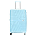 VIP Retreat 4 Wheel Hard Trolley, Light Blue