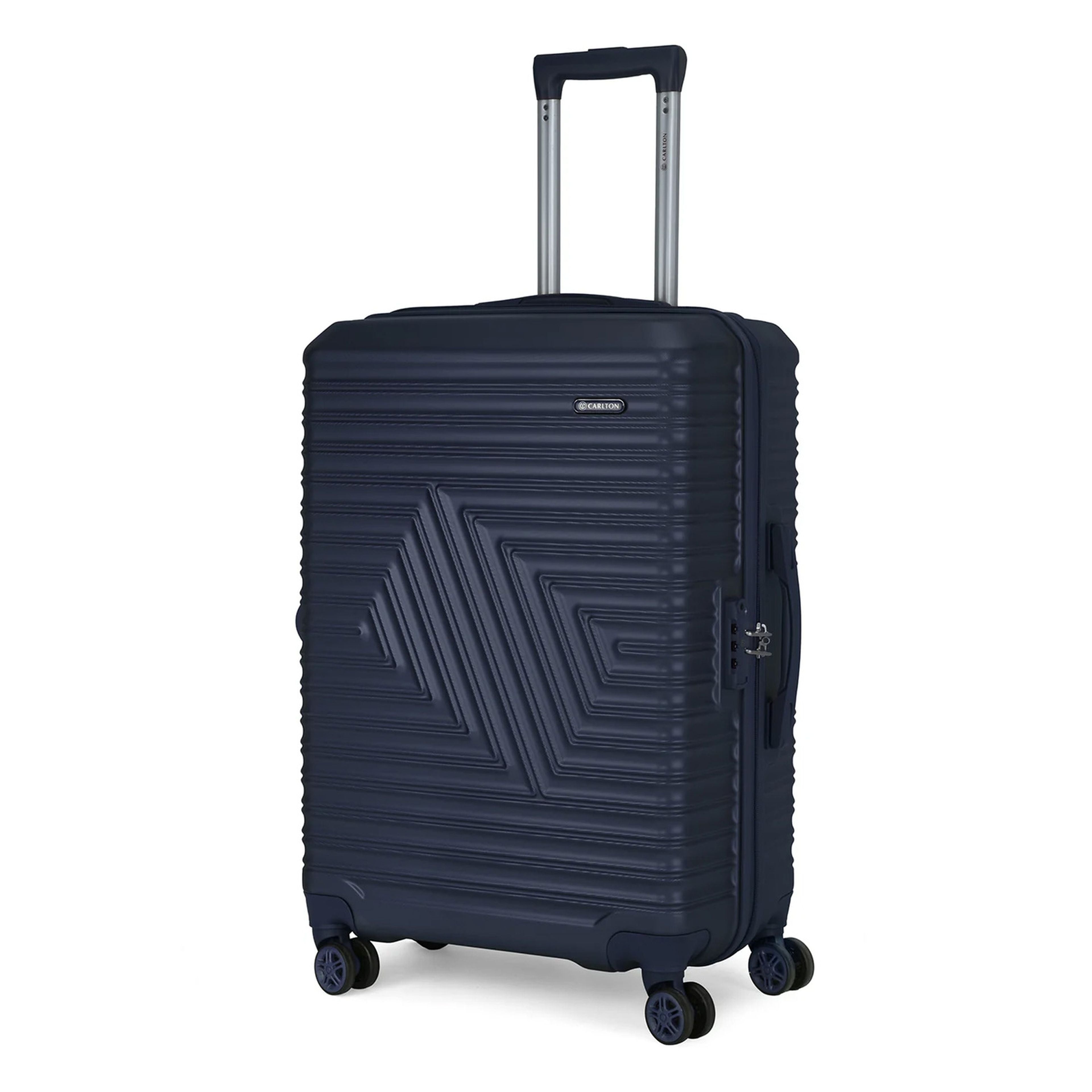 Carlton Crossline 4Wheel Hard Trolley Blue