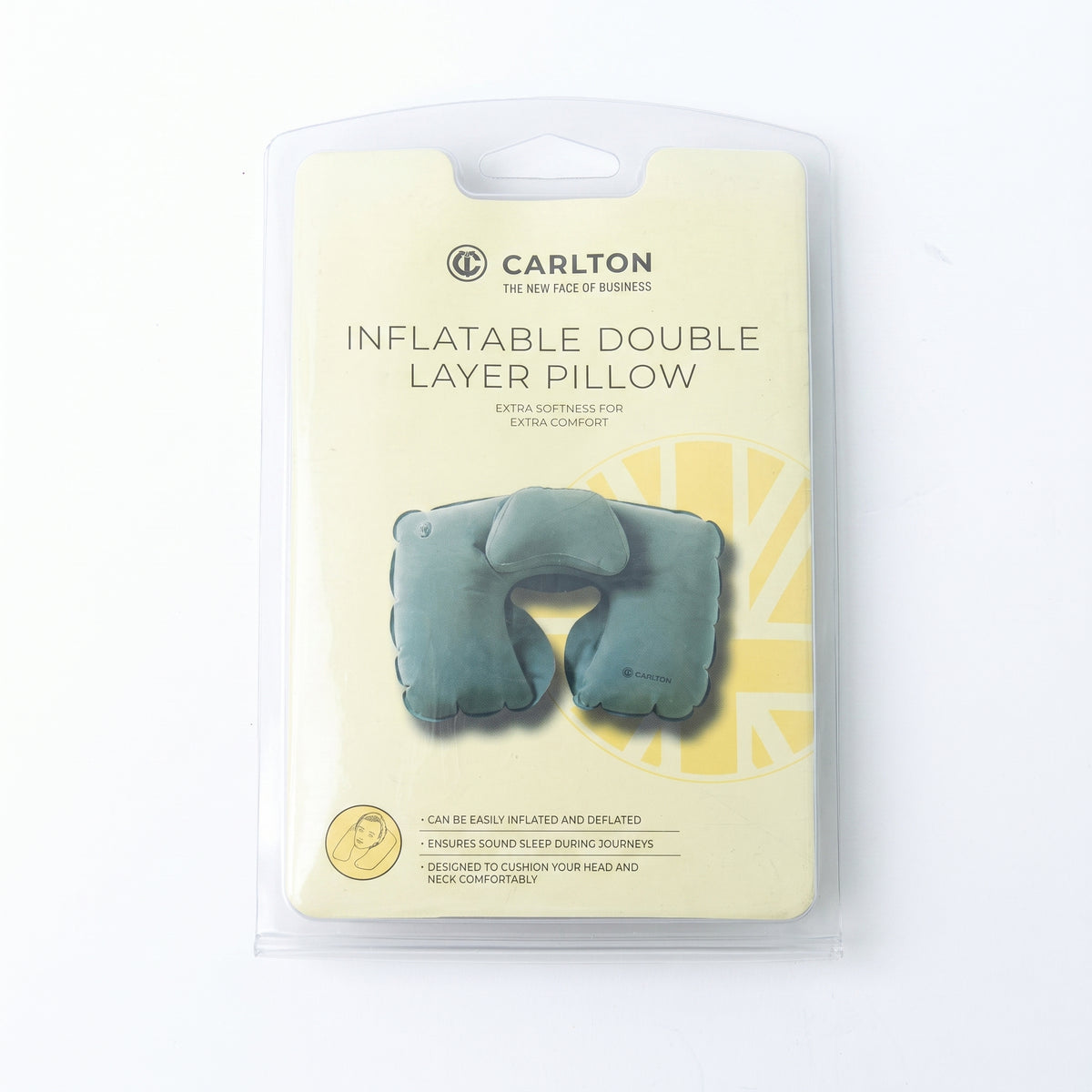 Inflatable Double Layer Pillow