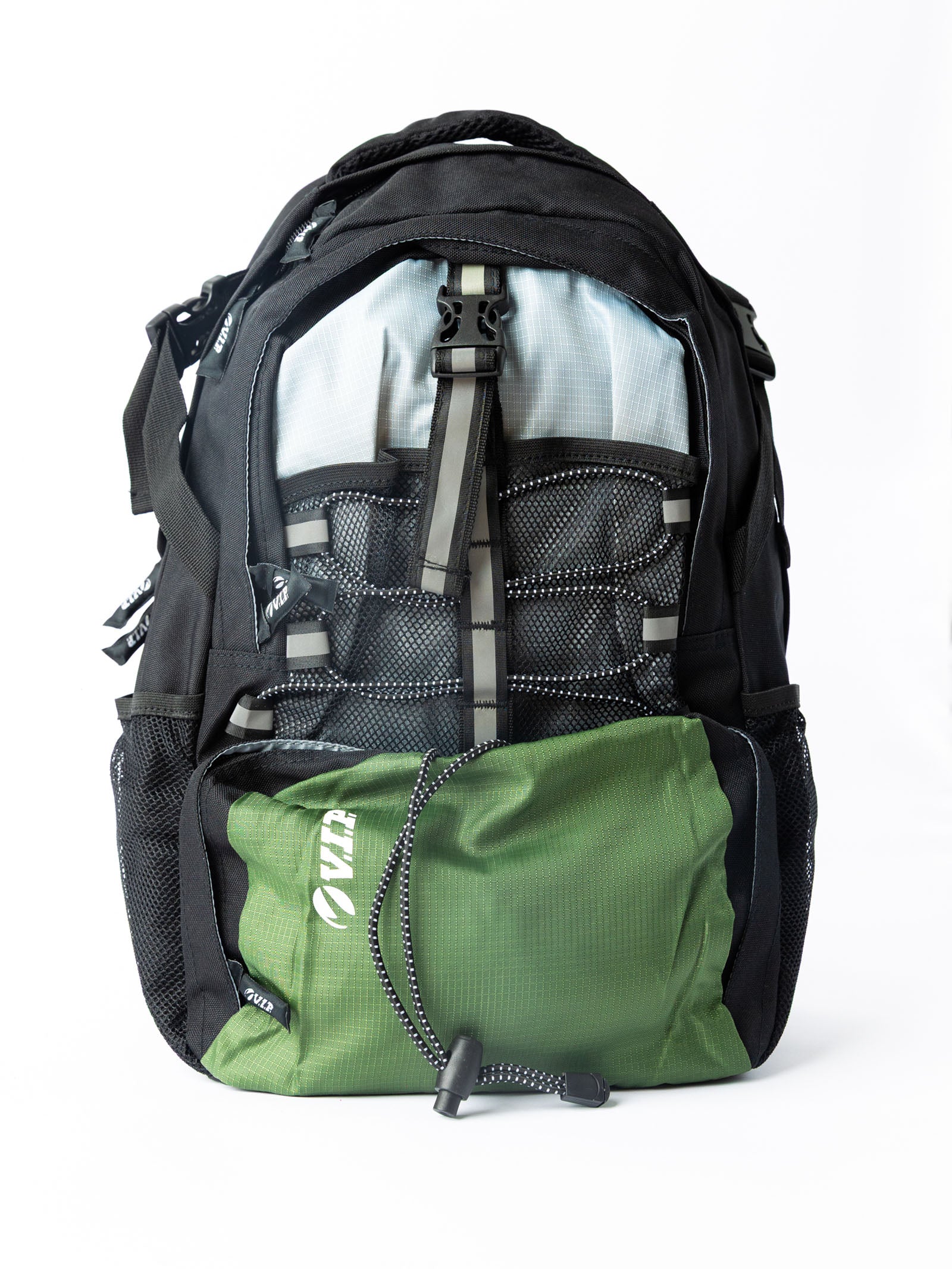 VIP I01-03 Laptop Backpack Green with Grey Main image