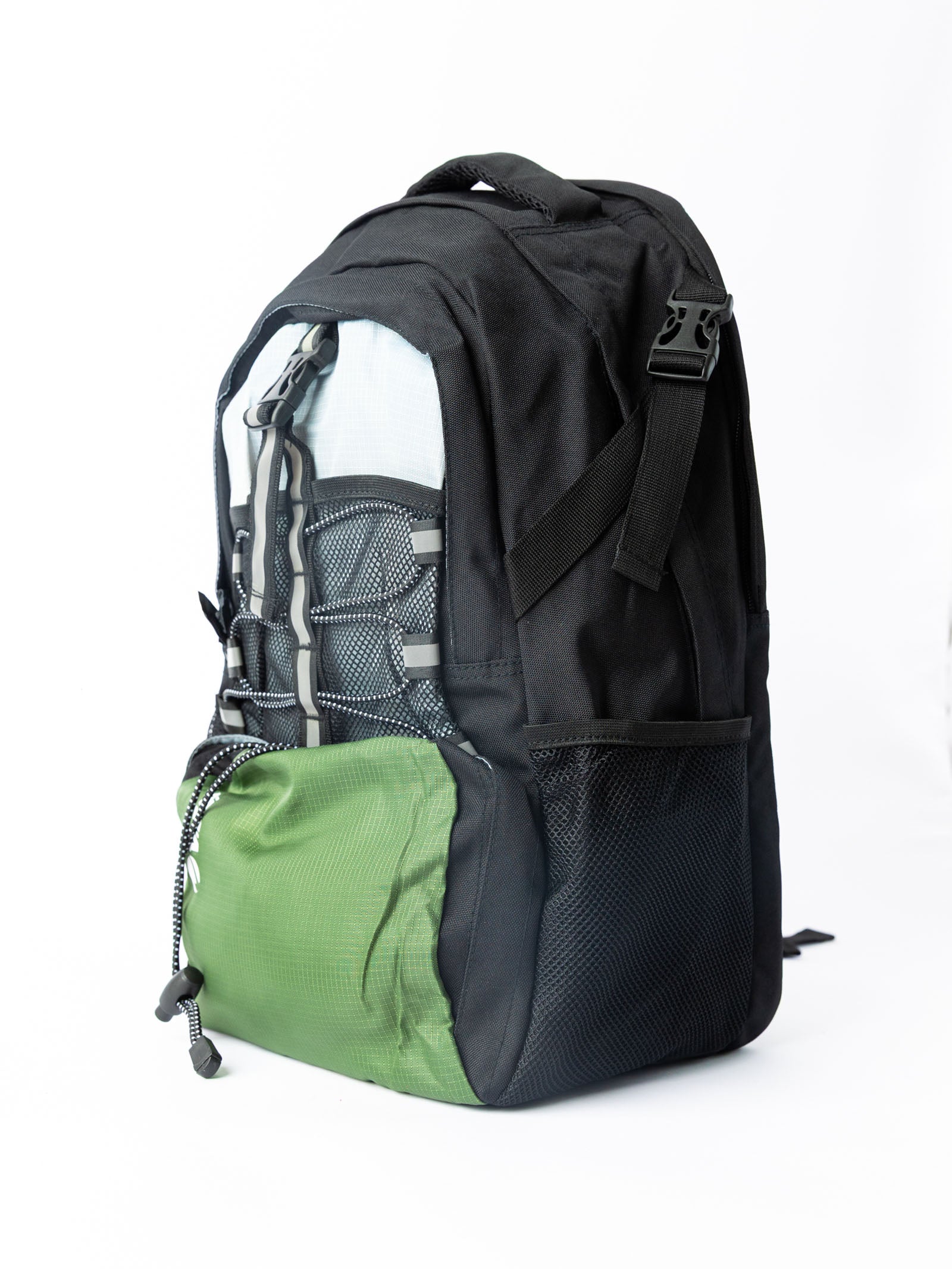 VIP I01-03 Laptop Backpack Green with Grey Secondary image