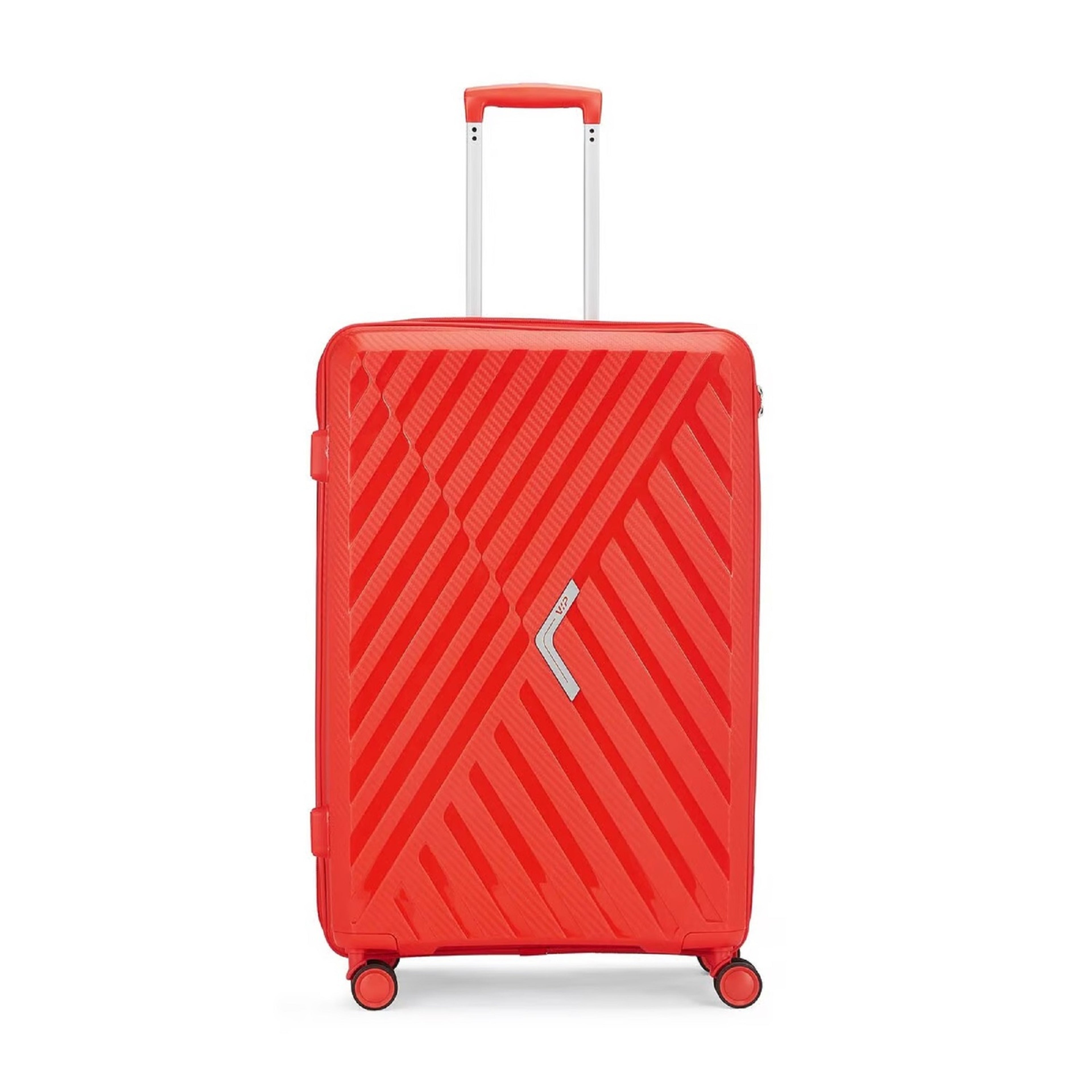 VIP 4Wheel Hard Trolley Red