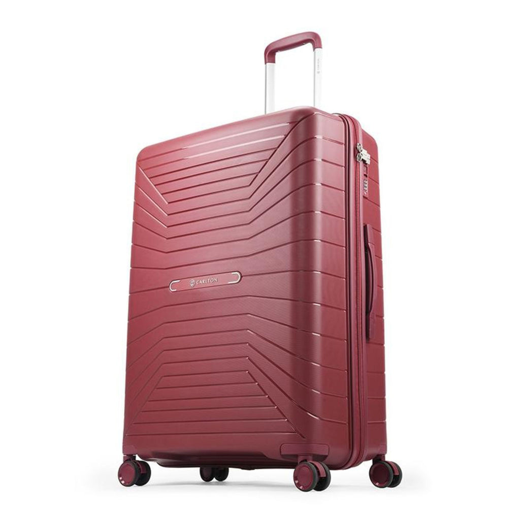 Carlton Carnival Plus 4 Wheel Hard Trolley Maroon