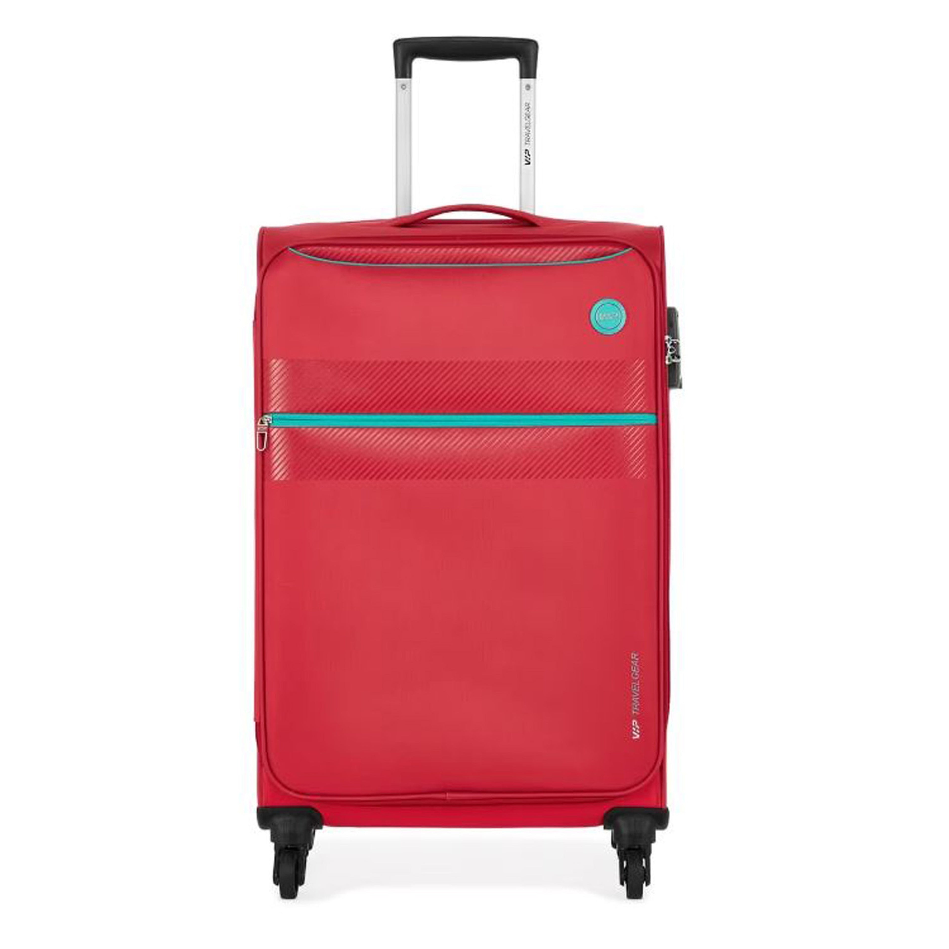 VIP Hi-Lite 4 Wheel Soft Trolley, Red Main image