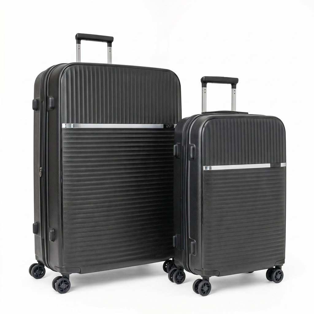 VIP Airtron Black 2-piece luggage set