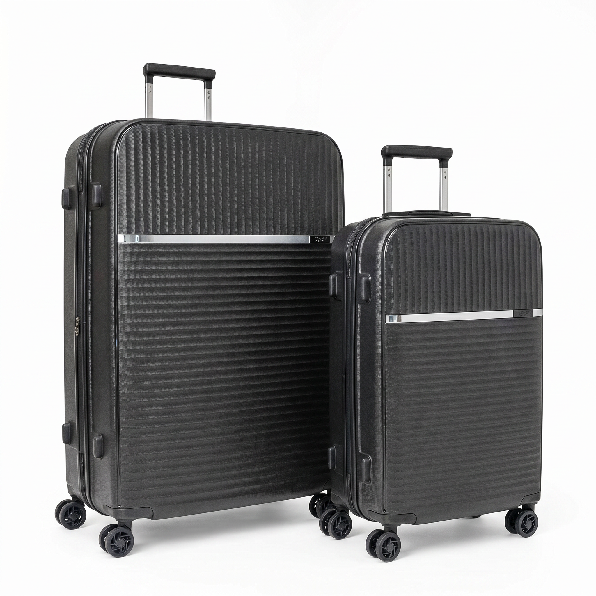 VIP Airtron Black 2-piece luggage set